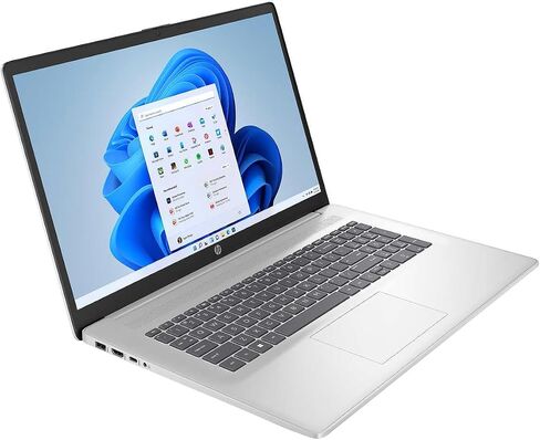 HP 2023 Newest 17.3 Inch Laptop, FHD Anti-Glare Display, 13th Gen Intel 10-Core i5-1335U(Beat i7-1255U), 16GB RAM, 1TB SSD, Intel Iris Xe Graphics, Backlit Keyboard, Windows 11 Home, Silver (Renewed) in Saudi Arabia