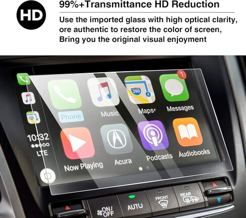 YEE PIN 2024 Acura TLX Screen Protector for Acura TLX 2024 Accessories, 2024 TLX Screen Protector for 2024 Acura TLX 12.3-inch Infotainment Display Nano Protective Film Scratch Resistant 2 Pack in Kuwait