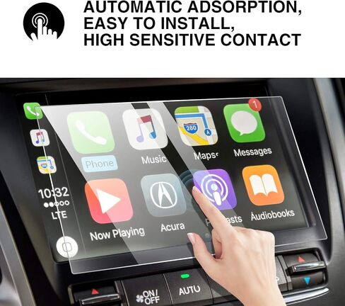 YEE PIN 2024 Acura TLX Screen Protector for Acura TLX 2024 Accessories, 2024 TLX Screen Protector for 2024 Acura TLX 12.3-inch Infotainment Display Nano Protective Film Scratch Resistant 2 Pack in Kuwait