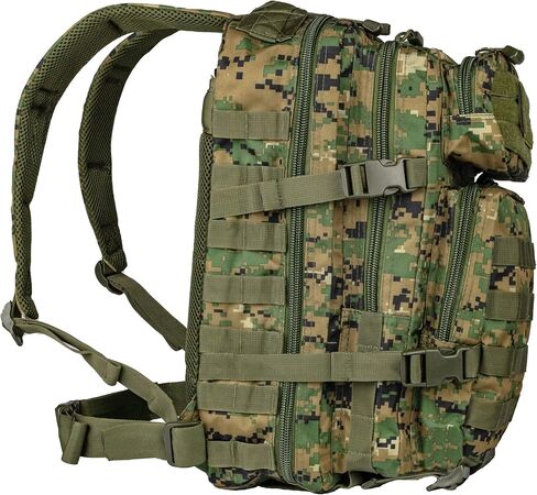 Mil-Tec Military Army Patrol Molle Assault Pack Tactical Combat Rucksack Backpack Bag 36L Black in Saudi Arabia