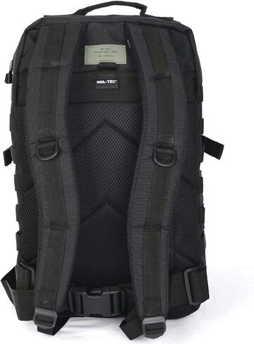 Mil-Tec Military Army Patrol Molle Assault Pack Tactical Combat Rucksack Backpack Bag 36L Black in Saudi Arabia