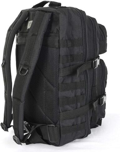 Mil-Tec Military Army Patrol Molle Assault Pack Tactical Combat Rucksack Backpack Bag 36L Black in Saudi Arabia