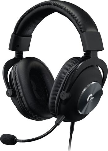Logitech G Pro X SE Wired Gaming Headset: Blue VO!CE Detachable Boom Mic, DTS 7.1, 50 mm Drivers, USB/3.5mm Aux, USB DAC Included, for PC, Xbox, PS5, PS4 - Black - G Pro X SE Wired Gaming Headset in Saudi Arabia