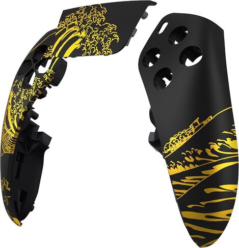 eXtremeRate Left Right Front Top Shell with Touchpad Compatible with p s 5 Edge Controller, Cherry Blossom Whisper Replacement Faceplate Shell DIY Touch Pad Cover Compatible with p s 5 Edge Controller in Saudi Arabia