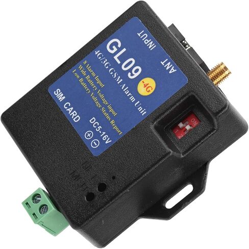 نظام إنذار GSM GL09 4G/3G/GSM 8CH نظام إنذار أمني وحدة تنبيه 8 قنوات مدخلات استهلاك منخفض لأمن المستودعات المنزلية (الولايات المتحدة) in Saudi Arabia