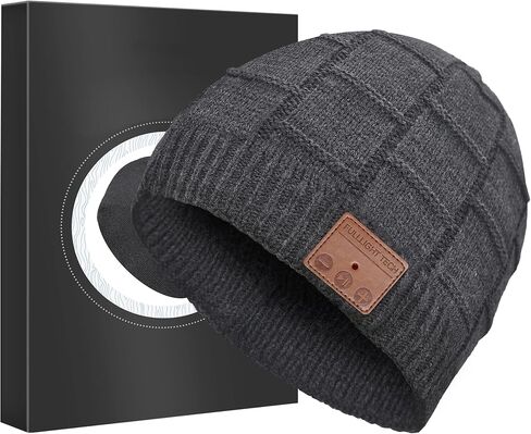 Bluetooth Beanie Hat Headphones Unique Tech Gifts Stocking Stuffer in Saudi Arabia
