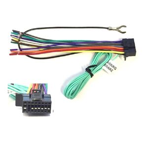 ASC Car Stereo Power Speaker Wire Harness Plug for Sony / Xplod / ES 16 Pin Aftermarket DVD Nav Radio XAV-68BT XAV-65BT XAV68BT XAV65BT + More- Not for all Sony