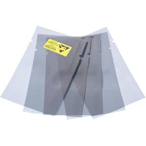 MECCANIXITY Anti Static Bags Shielding Bag 100pcs 3.5x6inch(9x15cm) Open Top with Labels for Hard Drive HDD SSD