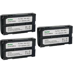 Kastar 2-Pack Battery 7.4V 2900mAh Replacement for JVC PV-D710, PV-D710, PV-DBP5, PV-DBP5, PV-DV1000, PV-DV700, PV-DV710, PV-DV950 PV-SD4090, PV-SD5000, VM-VBD1, VW-VBD1, VW-VBD1E, VW-VBD2 in Kuwait