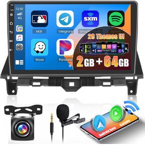 [8 Core 6G+128G] Inefala Android 13 Car Radio for Honda Accord 2008-2012 Head Unit, 10.1" HD Touch Screen Stereo with Wireless Carplay & Android Auto, GPS/WiFi, 32EQ DSP, 59UI, MIC, Backup Camera