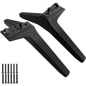 60 65 Inch 60UQ/65UQ Series TV Stand for LG TV Legs for 60UQ7900PSB 60UQ8000PSB 60UQ9000PSA 65UQ7400PSF 65UQ7500PSF 65UQ7900PSB 65UQ7950PSB 65UQ8000PSB 65UQ8050PSB Replacement Legs for LG TV wr Screw