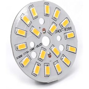 Othmro 1Pcs 85mm Dia LED Chip Bulb Super Bright High Power, 54-60V 6500K 5730 Aluminum LED Bulb Surface Mounted Devices Light Beads,Floodlight for Camper Light Bulb, Home Reading, Light Marine Lamps