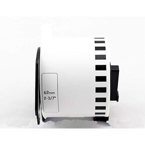 Replacement Labels Compatible with Brother DK-N5224 Non-adhesive Labels for Name Badges with Permanent Cartridge 54mm x 30.48m/roll