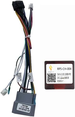 16pin Car Radio Stereo Power Retrofit Harness Cable Wire for Jeep Wrangler Compass/Chrysler/Dodge Connector w/Can Bus(XP) in Saudi Arabia