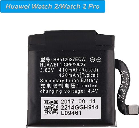 Replacement Battery HB512627ECW Compatible with Huawei Watch 2 / Watch 2 Pro/GT with Tools in Saudi Arabia