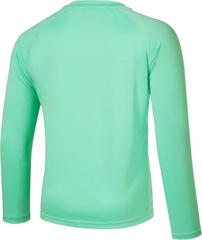 Willit Boy's UPF 50+ Sun Protection Shirt Long Sleeve Rash Guard Swim Shirts Youth SPF Fishing Quick Dry Shirt White/White S in Saudi Arabia