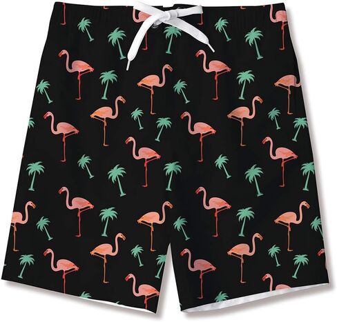 uideazone Big Boys Swimming Trunks Funny 3D All Over Print Blue Skull Bathing Suit Swimwear Stylish Shark Swimsuit Activities Shorts with Mesh Lining in Saudi Arabia