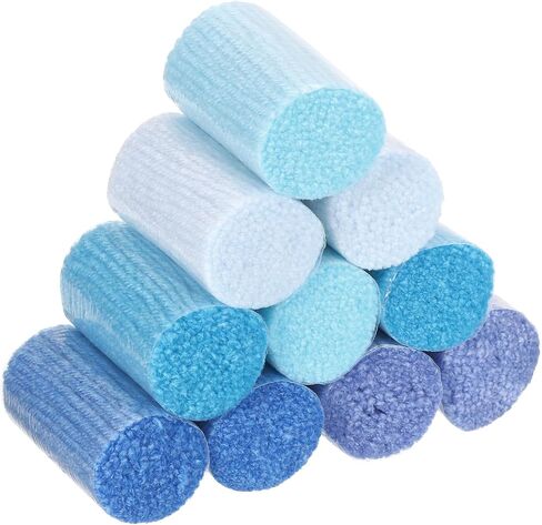PATIKIL 10 Rolls Latch Hook Yarn, Latch Hook Kit Yarn Precut Hook Rugs Yarn Crochet Colorful for Latch Hook Rug Adults Beginners, Red Tone in Saudi Arabia