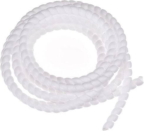 منظم الكابلات المرنة، حامي الكابل الحلزوني، [لإدارة السلك] - 8 مم × 10 مم / 2 متر / أسود in Kuwait