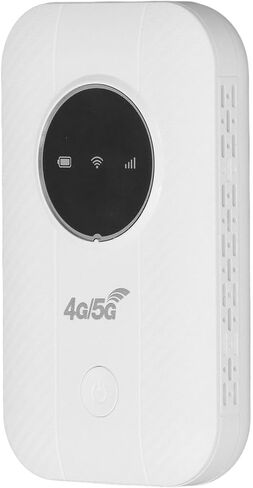 300Mbps 4G LTE Mobile Hotspot,Portable Pocket Router for Travel, 3G/4G Mobile Hot Spot with SIM Slot Supports B1 B3 B5 B7 B8 B40,3650mAh Battery in Saudi Arabia