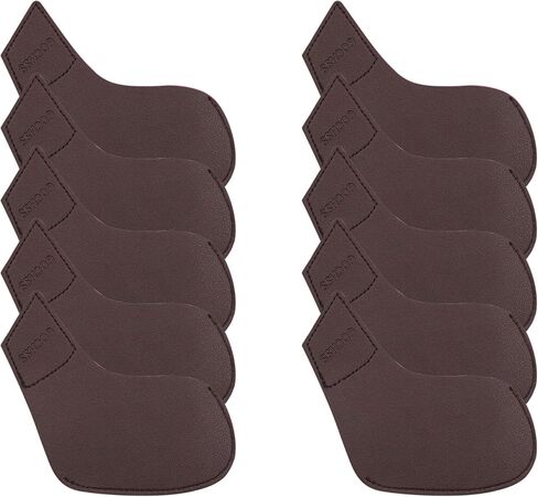 I Golf Iron Headcovers 10pcs PU Fit Both Right-Handed Clubs Golf Club Protector for Titleist Callaway Ping Taylormade Fit More Brands Golf Iron.（Yellow） in Saudi Arabia
