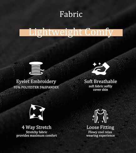 ANYFITTING Women's Built in Bra Tank Top Summer Trendy Tops Flowy Loose Fit Casual Halter Cami Camisole Tops S-3XL in Kuwait