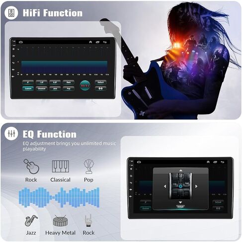 CAMECHO [2G+64G] Android 13 Car Stereo for Mitsubishi Lancer 2008-2017, Wireless CarPlay Android Auto 10.1" Touch Screen Bluetooth Car Radio with GPS Navigation WiFi EQ/HiFi + AHD Backup Camera + Mic in Saudi Arabia
