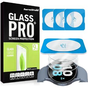 [3-Pack] Screen Protector for Samsung Galaxy Watch 5 (44mm) Tempered Glass, 9H Hardness, Bubble Free, Easy to Install