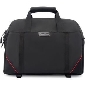 Cwatcun Camera Bag Crossbody, Waterproof Camera Sling Bag with Tripod Holder, Camera Case Compatible for Canon Nikon Sony DSLR/SLR/Mirrorless Cameras and Lenses L