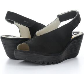 FLY London Women's Yeay387fly Wedge Sandal