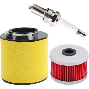 17254-HM8-000 Air Filter for Honda Recon 250 TRX250 TRX250TM TRX250TE 2002-2017 FourTrax 250 TRX250 TRX250TE Sportrax 250 TRX250EX TRX250X 2x4 2009 2011-2014 2016-2017 ATV
