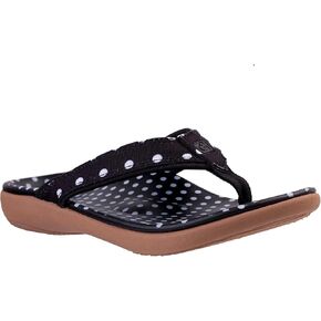 Spenco women's Yumi Nuevo Dot Flip-Flop
