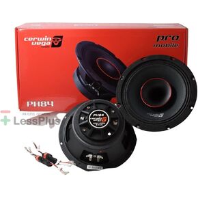 Cerwin Vega 8" PRO Full-Range Co-Ax Horn Speaker in a Pair - 4Ω High Sensitivity Car Coaxial Speakers with Ferrite Strontium Magnet, Advanced Voice Coil, Tweeters for Superior Car Audio System PH84
