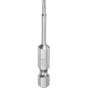 HARFINGTON T30 Security Torx Bit 1/4" Hex Shank 2" Long S2 Steel Magnetic Tamper Resistant Star Bits Screwdriver Torx Head with Hole for Driver Drill Bits Remove Fastening Screws