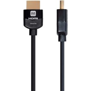 Monoprice High Speed HDMI Cable - 30 Feet - Black, Active, 4K@60Hz, HDR, 18Gbps, 28AWG, YUV 4:4:4, CL2 - DynamicView