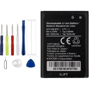 SCP-69LBPS Replacement Battery for DuraXV LTE E4610 DuraXV E4520 DuraXA E4510 DuraXE E4710 E4281 with Specialized Toolkit.