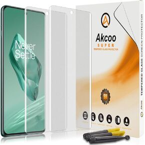 Matte Screen Protector for OnePlus 12, UV Tempered Glass [2 Pack], Anti Glare/Edge to Edge Coverage/Sensitive Touch / 9H hardness Scratch Resistant