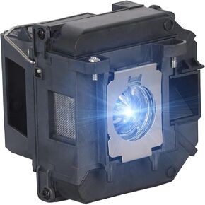 LANGF ELPLP60 / V13H010L60 Replacement Projector Lamp Bulb with Housing for EPSON Brightlink 425Wi 430i 435Wi EB-420 EB-425W EB-900 EB-905 EB-93 EB-95 EB-96W H381A H382A H382F H383 H383A H387A