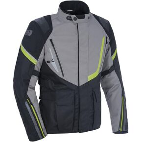 Oxford - Montreal 4.0 MS Dry2Dry Jacket Black/Grey/Fluorescent SmallUSA Men's Size : (Small/38)