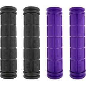 Zelerdo 2 Pairs Bike Handlebar Grips for Bikes
