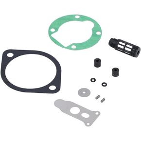 PCP Air Compressor Replacement Parts Kit, 2 Hole 4 Hole Paper Gasket Sealing Ring Filter Nozzle, Made of Metal, PVC, Applicable for 30mpa Air Pump Pressure