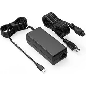 Universal 45W Fast Type C USB C Charger for HP Laptop,Chromebook Charger Replacement Compatible with Acer Lenovo Dell Asus Samsung Google Laptop Tablet,Hp Chromebook X360 11 12 14 15 Power Cord