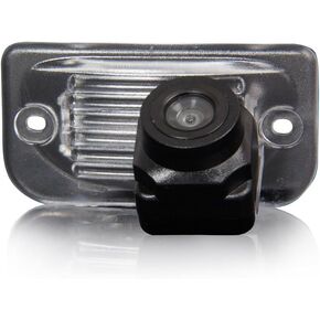 Car Backup Camera, Waterproof Rear-view License Plate Light Reverse Parking Camera for Mercedes-Benz C-Klasse W203 Limo
