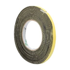 Single-Sided Foam Tape Self Adhesive, [for Home Fixtures, Daily Use] - 12mm x 1mm / 10m / White, Yellow / 1Pcs