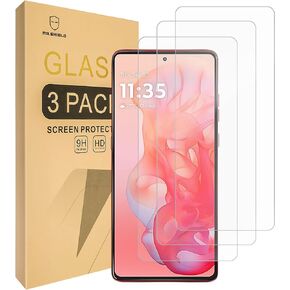 Mr.Shield Screen Protector compatible with Motorola Moto G Stylus 5G (2024) [Protect Camera] [Tempered Glass] [3-PACK] [Japan Glass with 9H Hardness]