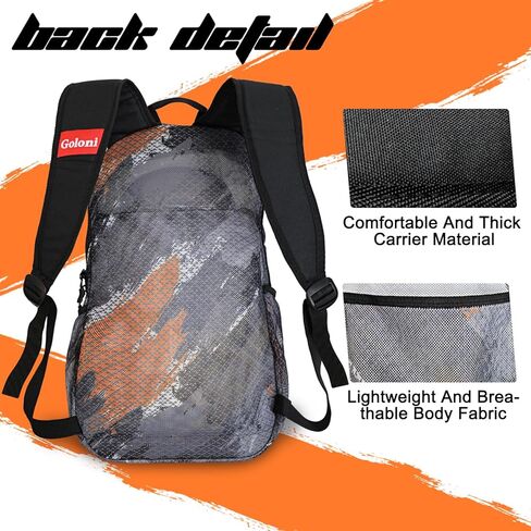 حقيبة سباحة شبكية خفيفة الوزن من Goloni، حقيبة شاطئ شبكية خفيفة الوزن، سريعة الجفاف، حقيبة ظهر شفافة للسباحة والتمارين الرياضية على الشاطئ in Kuwait