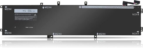 6GTPY بطارية كمبيوتر محمول لديل XPS 15 9570 9560 9550 7590 الدقة 5530 5520 5510 M5510 M5520 سلسلة 5XJ28 5D91C GPM03 6 خلية 97Wh 11.4V in Kuwait