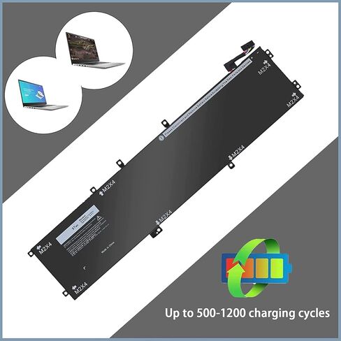 6GTPY بطارية كمبيوتر محمول لديل XPS 15 9570 9560 9550 7590 الدقة 5530 5520 5510 M5510 M5520 سلسلة 5XJ28 5D91C GPM03 6 خلية 97Wh 11.4V in Kuwait