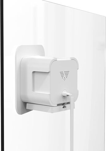 حامل نافذة لكاميرا Wyze Cam V3/V3 Pro/V4، إمالة زاوية قابلة للتعديل، بدون براغي، بدون انعكاسات، ذاتية اللصق، تركيب خالي من الأضرار للمراقبة الداخلية/الخارجية، حامل نوافذ زجاجية/باب - أبيض in Saudi Arabia