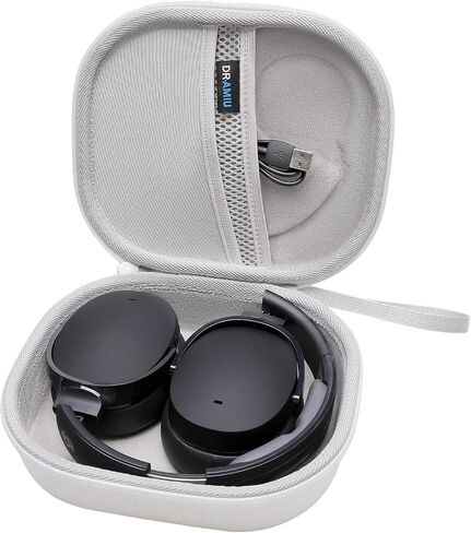 Hard Case Compatible with Skullcandy Crusher Evo/ANC 2/ Riff/ Riff2 Bletooth Wireless Headphones White Case Only in Kuwait